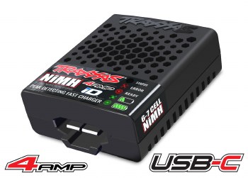 4 Amp NiMH USB-C Charger with Traxxas ID