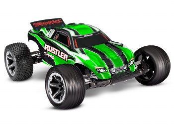1/10 Rustler 2WD with USB-C - Green