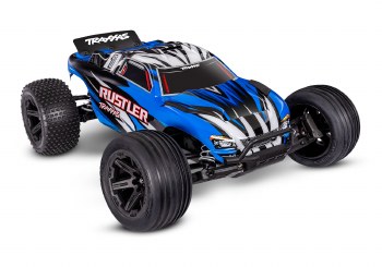 1/10 Rustler XL-5 2WD RTR USB-C Truck - Blue