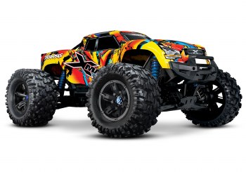 X-Maxx 8s: Brushless Electric Monster Truck - Solar Flare