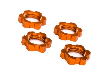 Wheel Nuts, 17mm Orange