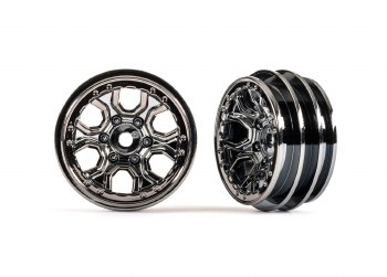 Wheels, 1.0&quot; (black chrome) (2