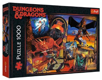 D&amp;D: Origins of D&amp;D 1000pc Puzzle