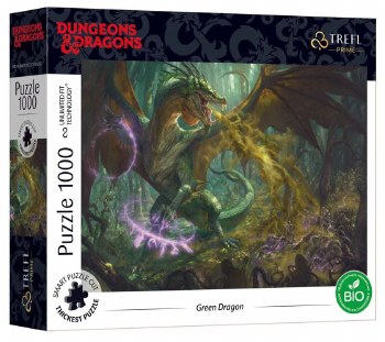 D&amp;D: Hunt for the Green Dragon 1000pc Puzzle
