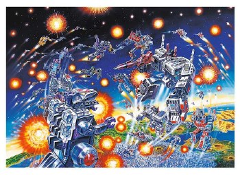 Transformers Prime Decepticons 1000pc