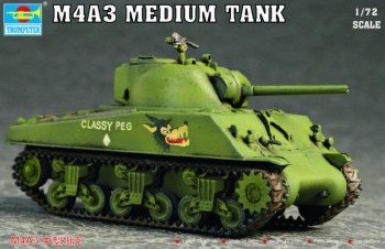 1/72 M4A3 Tank