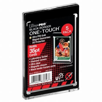 One-Touch Black Border 35pt Card Frame (5)