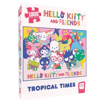 Hello Kitty and Friends &quot;Tropical Times&quot; 1000 pc Puzzle