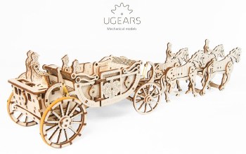 UGears: Royal Carriage Limited Edition Mechanical Model Kit