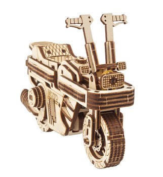 UGears: Moto Compact Folding Scooter Mechanical Model Kit