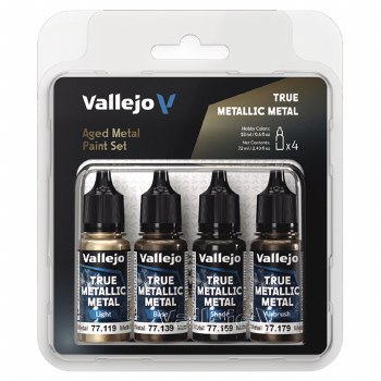 True Metallic Metal : Aged Metal Color Set