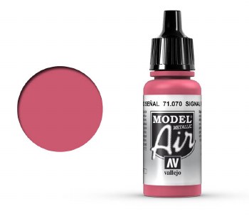 Metallic Signal Red - Metallic Model Air - 17ml