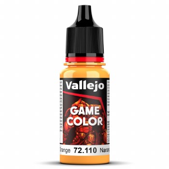 Sunset Orange - Acrylic Dropper Bottle