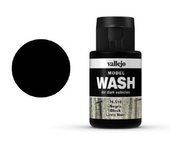 Model Wash: Black - 35ml