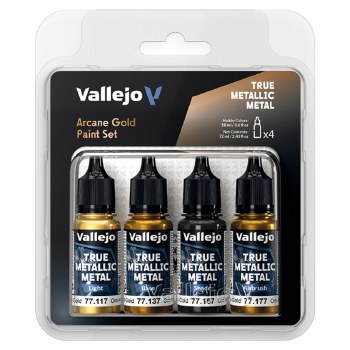 True Metallic Metal: Arcane Gold Paint Set