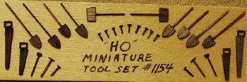 HO Miniature Tool Set