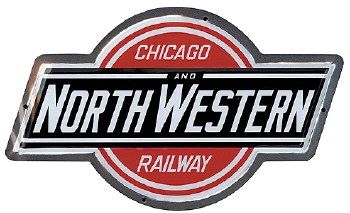 Chicago North Western Sign