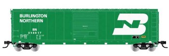 Burlington Northern 50' Single-Door No Roofwalk Boxcar