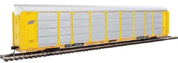 Chicago &amp; North Western 89' Thrall Enclosed Tri-Level Auto Carrier #701581