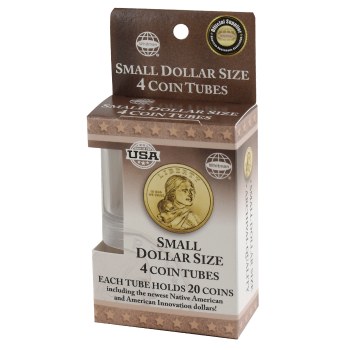 4 Coin Tube - Small Dollar