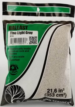 Ballast Fine Light Gray - 21.6 cu.in. bag