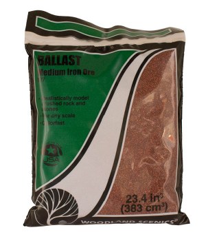 Ballast Medium Iron Ore - 21.6 cu.in. bag