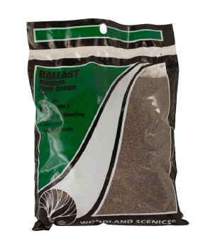 Ballast Medium Dark Brown - 18 cu.in. bag