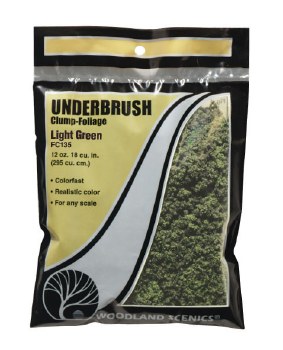 Underbrush Clump Foliage Light Green