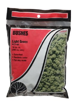 Bushes Clump Foliage Light Green Bag