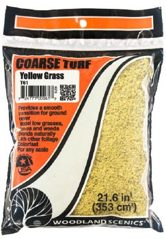 Turf Coarse Yellow Grass 12 oz