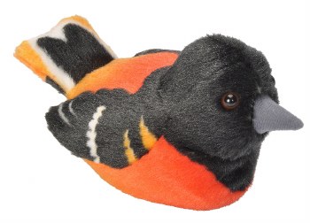 Audubon II Baltimore Oriole Plush with Sound
