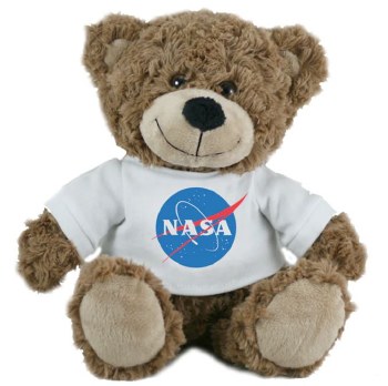 Plush- NASA Logo Bear
