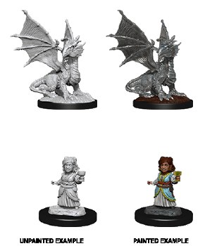 D&amp;D NMU: Silver Dragon Wyrmling &amp; Halfling