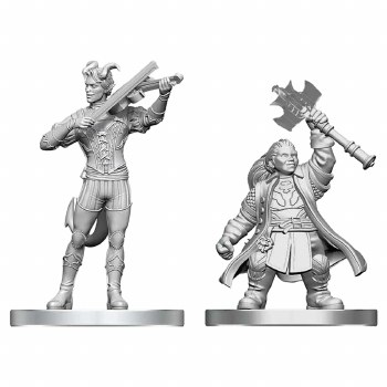 D&amp;D: NMU: Tiefling Bard &amp; Dwarf Cleric