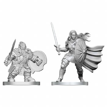 D&amp;D: NMU: Dwarf Fighter &amp; Orc Paladin