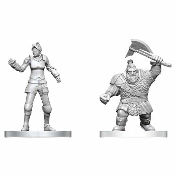 D&amp;D: NMU: Cultist of Bane &amp; Dwarf Zhentilar Soldier