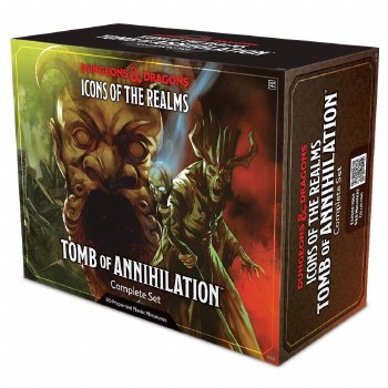 D&amp;D: Icons of the Realms: Tomb of Annihilation Complete Set