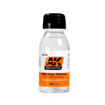 Odorless Enamel Thinner - 100ml Bottle