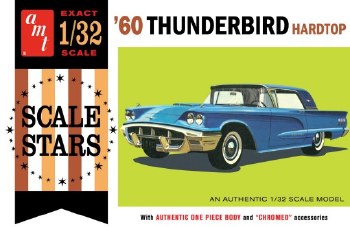 1/32 1960 Ford Thunderbird Hardtop Car