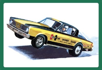 1/25 1966 Plymouth Barracuda Hurst Hemi Drag Car