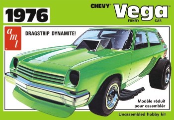 1/25 1976 Chevy Vega Funny Car Plastic Model Kit