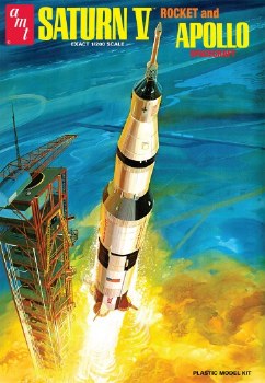 1/200 Saturn V Rocket Plastic Model Kit