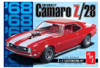 1/25 1968 Camaro Z /28 Plastic Model Kit