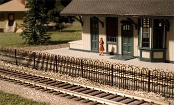 Hairpin Style Fence HO Scale