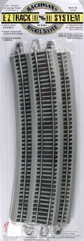 33.25 Radius Curve N/S E-Z HO Scale