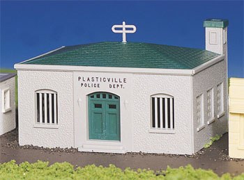 Police Station Kit - HO Scale