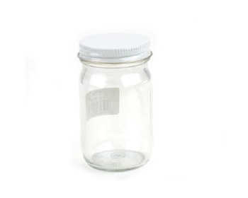 Airbrush Paint Jar with cover - 4oz.
