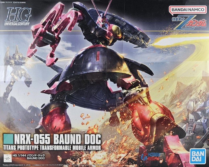 1/144 #235 NRX-055 Baund Dog Gundam HG Model Kit - Hobby Rising 1/144 #235 NRX-055 Baund Dog Gundam HG Model Kit - Hobby Rising