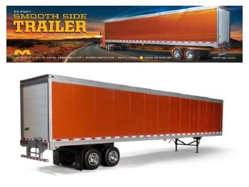 1/25 1953 Smoothside Trailer Model Kit