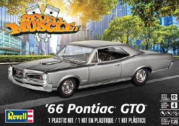 1/25 1966 Pontiac GTO Plastic Model Kit